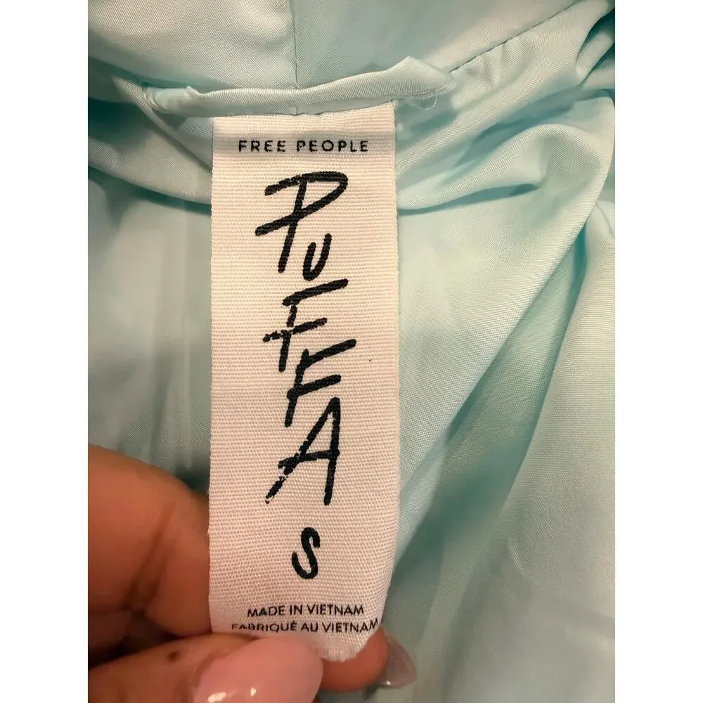 Chic Free People Ella Puffer Jacket - Size Small
